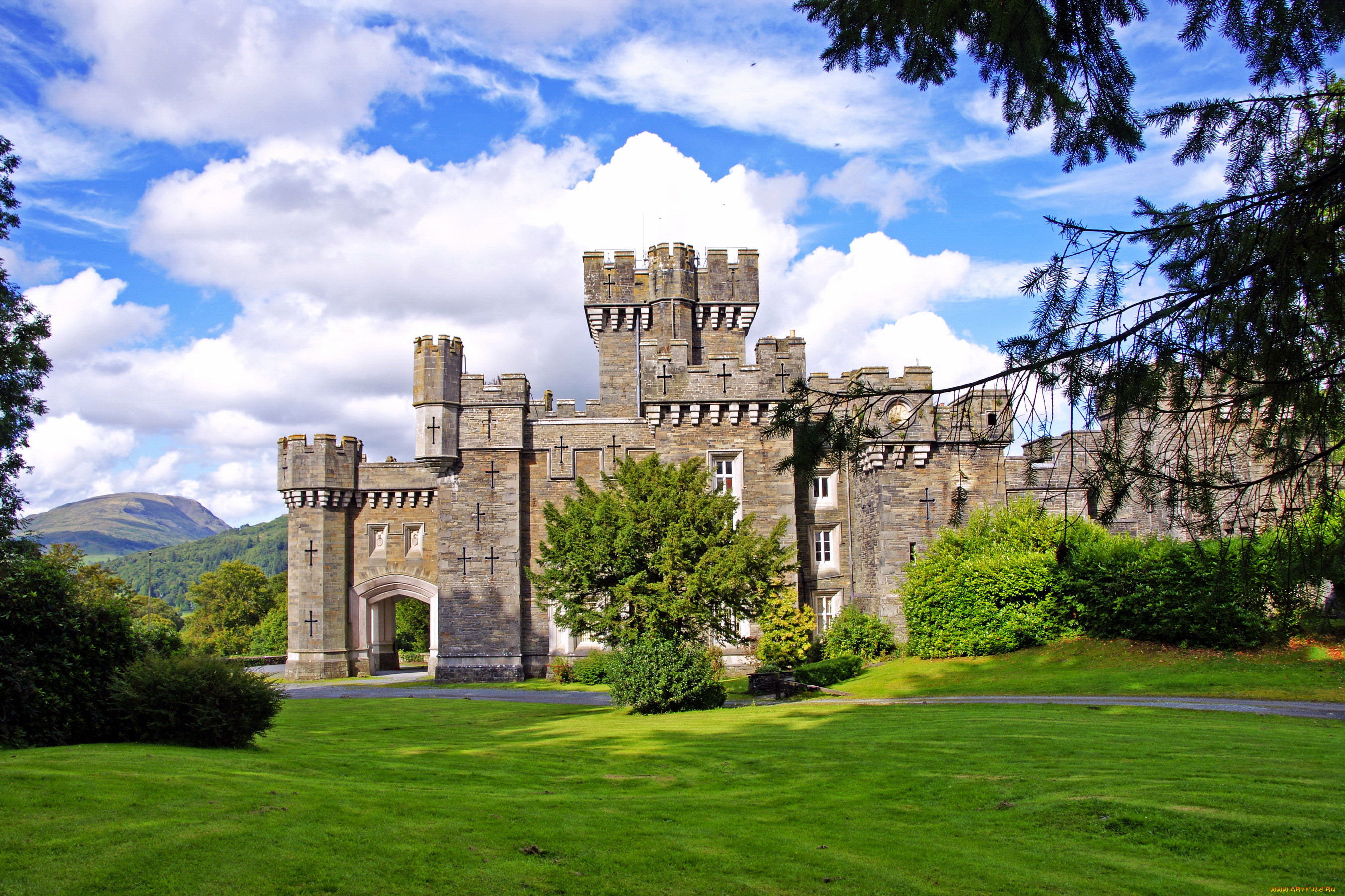 , , , , wray, castle, scotland